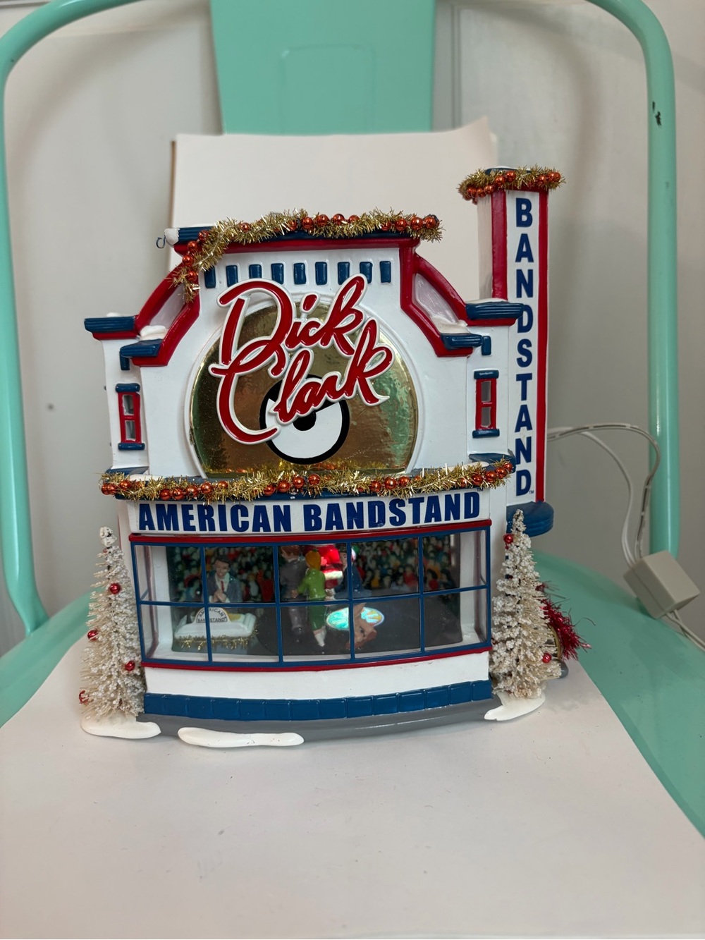 Dept 56 Dick Clark American Bandstand Snow Village #55353 Lights & Sound